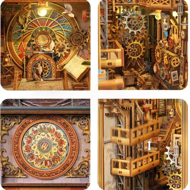 Book Nook - La Tour de l'Horloge · book nook · Nookora