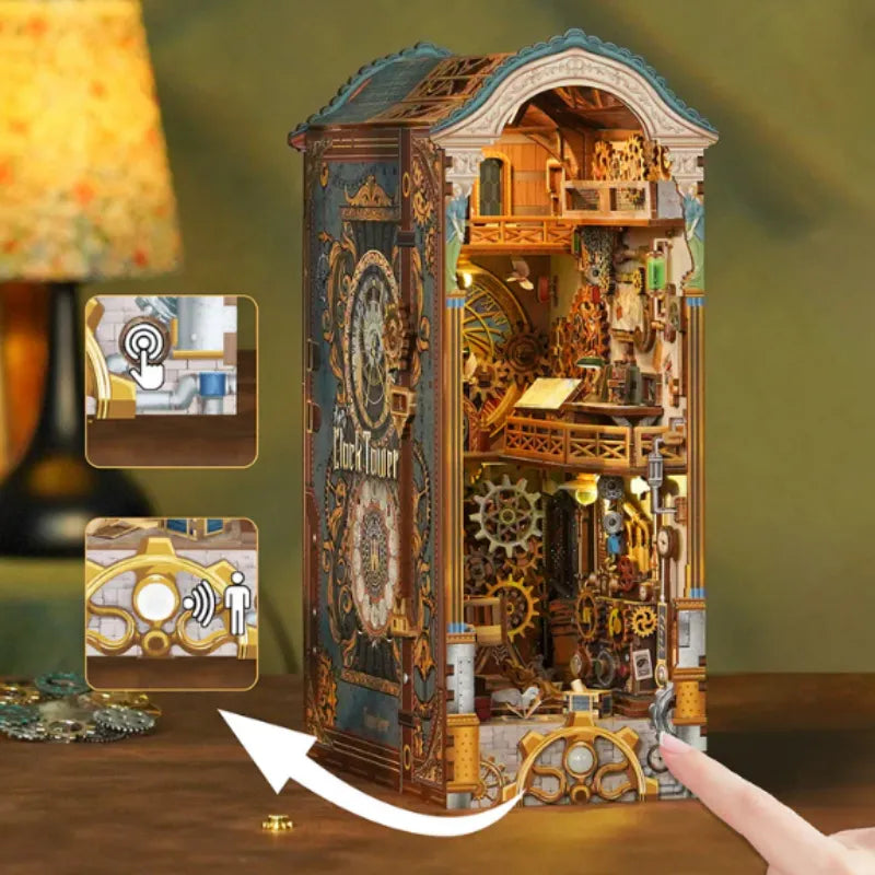 Book Nook - La Tour de l'Horloge · book nook · Nookora