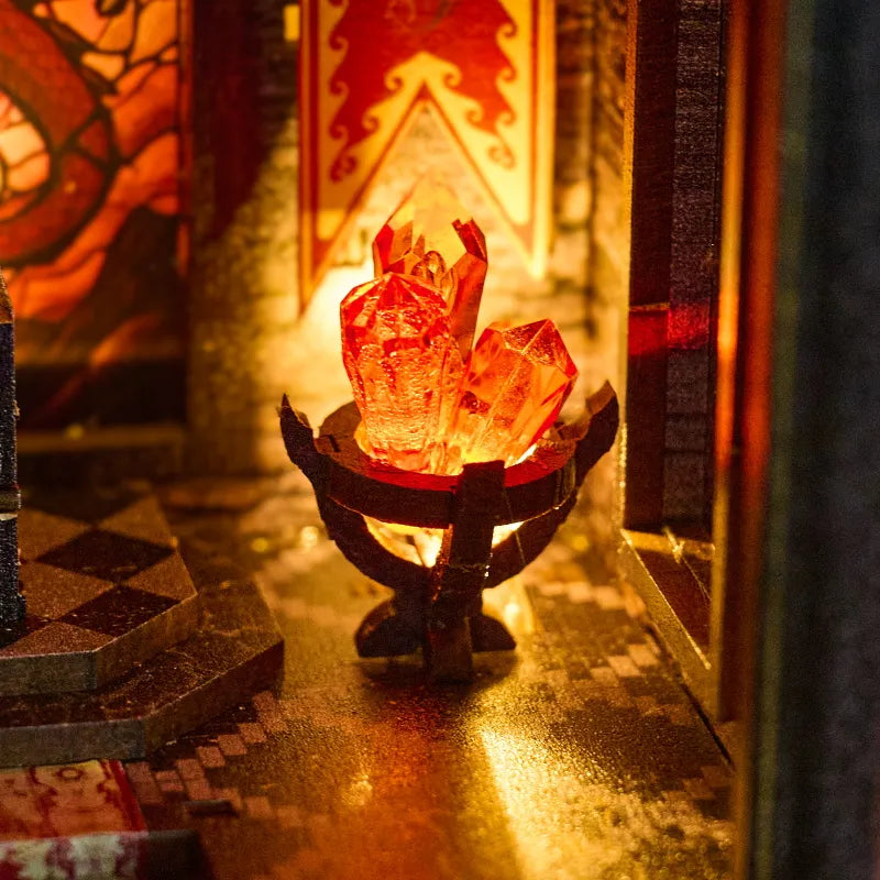 Book Nook - La Tour du Wyrm · Fourth Wing · book nook · Nookora