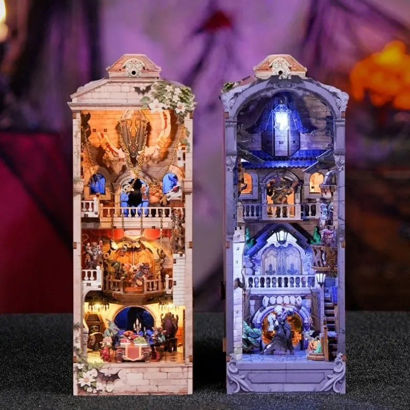 Le Carnaval des Monstres · book nook amour, astronomie miniature à construire · Nookora
