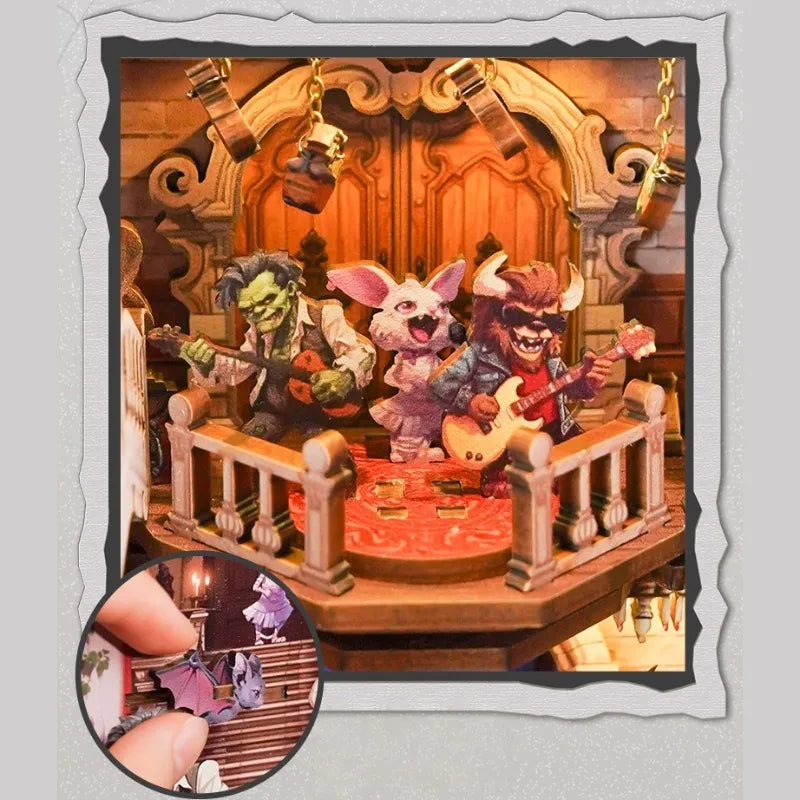 Book Nook - Le Carnaval des Monstres · book nook · Nookora