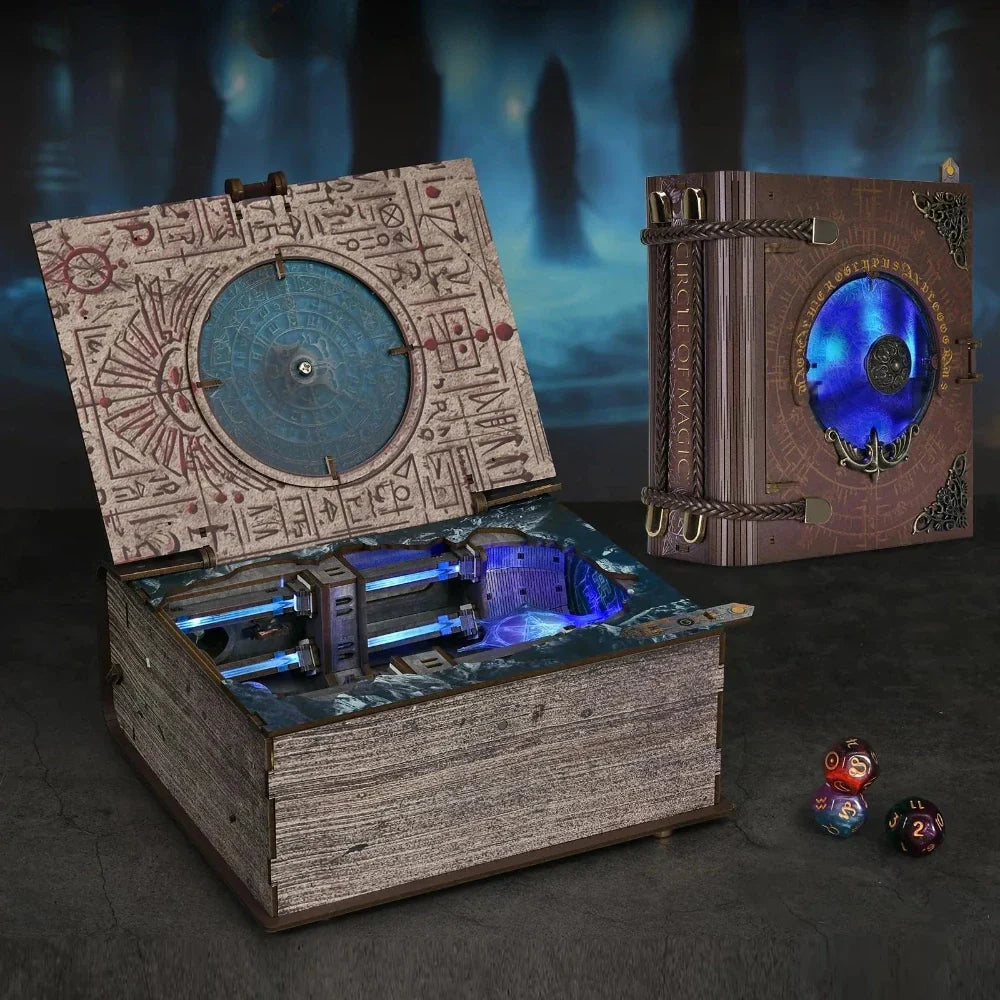 Le Cercle Magique · book nook harry-potter-style, magic miniature à construire · Nookora