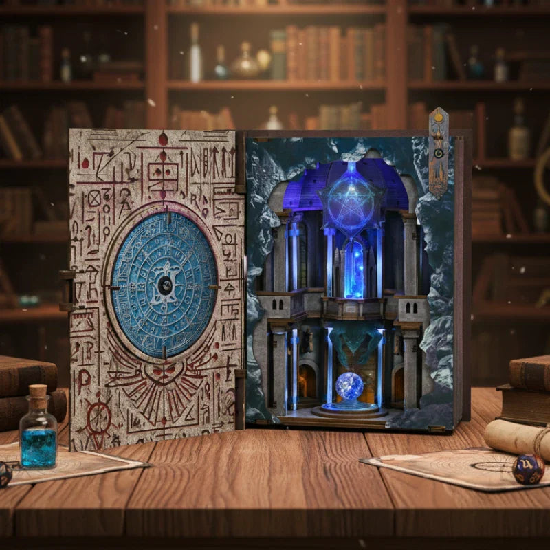 Book Nook - Le Cercle Magique · book nook · Nookora