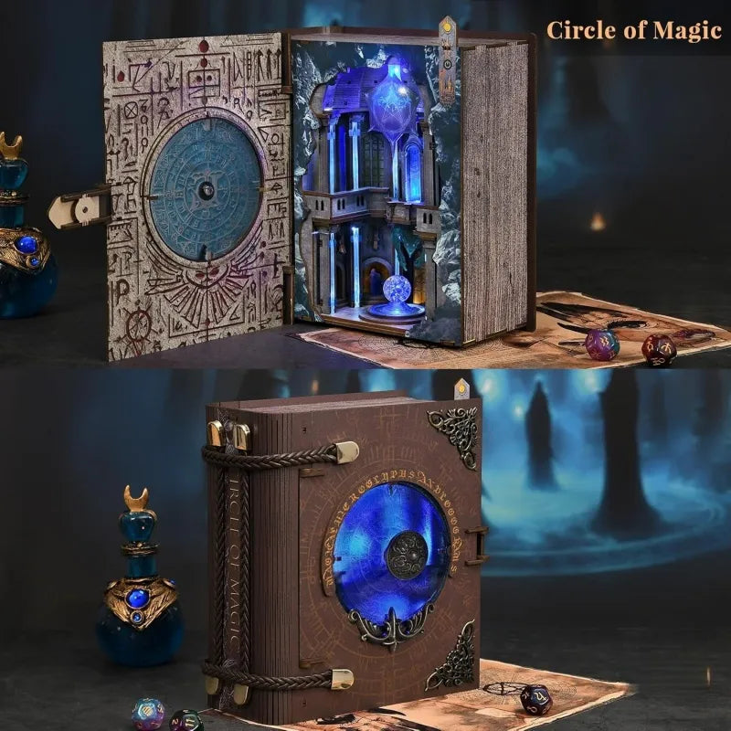 Book Nook - Le Cercle Magique · book nook · Nookora