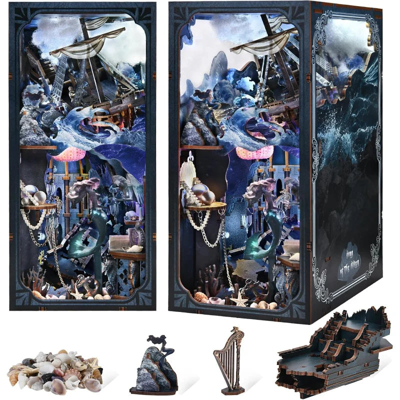 Book Nook - Le Chant des Sirènes · book nook · Nookora