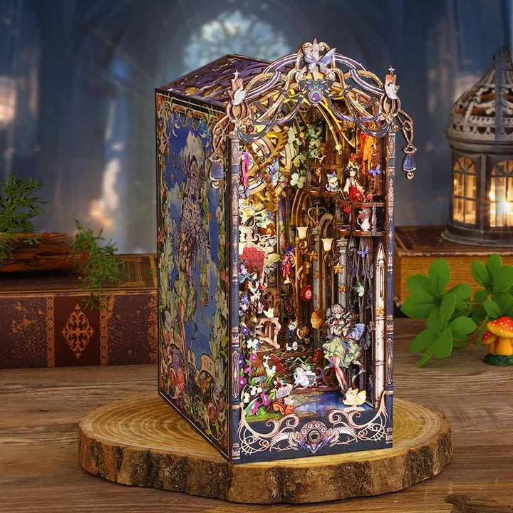 Book Nook - Le Conte de l'Elfe · book nook · Nookora