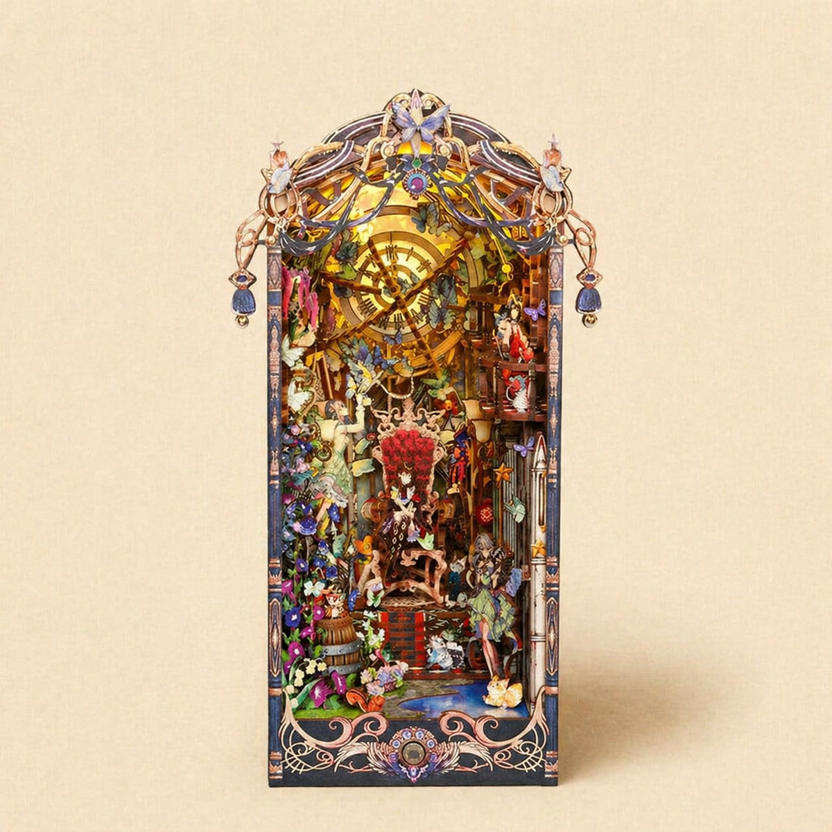 Book Nook - Le Conte de l'Elfe · book nook japonais · packshot premium · Nookora