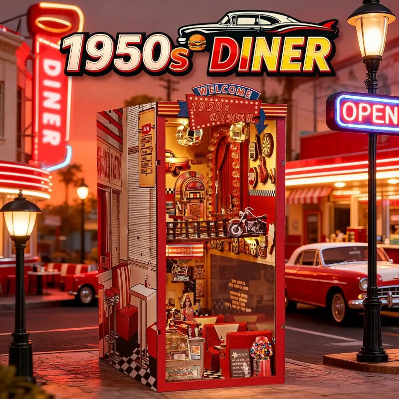 Book Nook - Le Diner Américain · book nook · Nookora