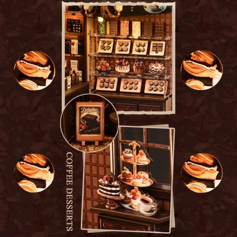 Book Nook - Le Doux Chapitre · book nook · Nookora