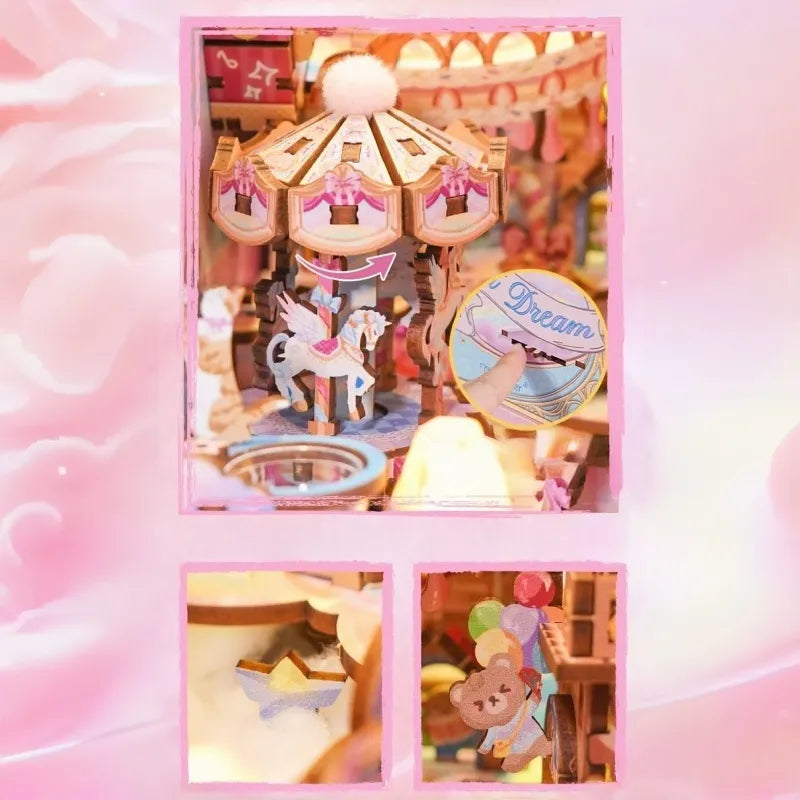 Book Nook - Le Doux Rêve · book nook · Nookora