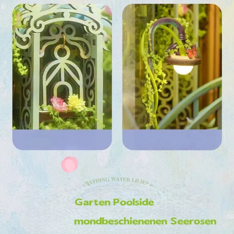 Book Nook - Le Jardin de Giverny · book nook · Nookora