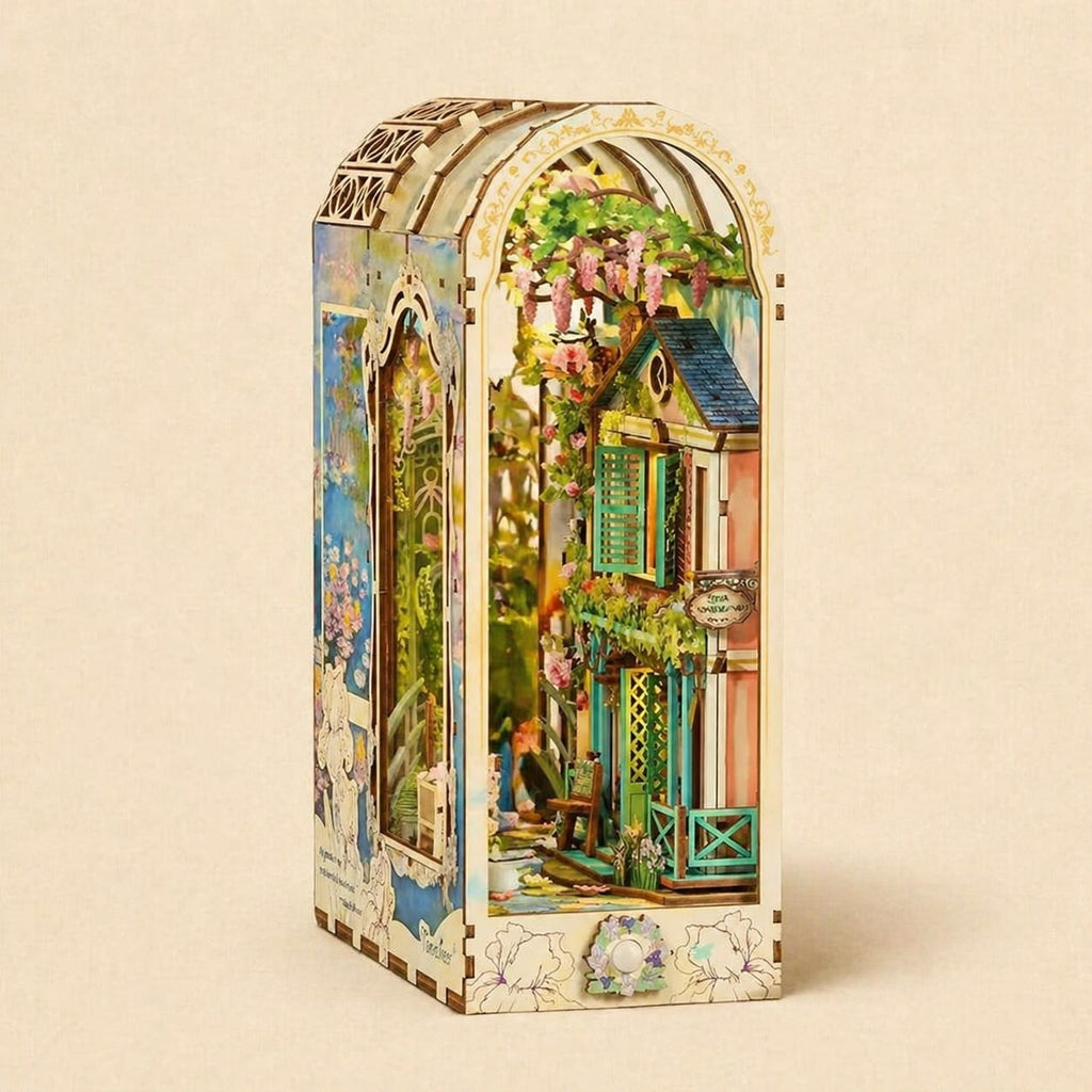 Book Nook - Le Jardin de Giverny · book nook japonais · packshot premium · Nookora