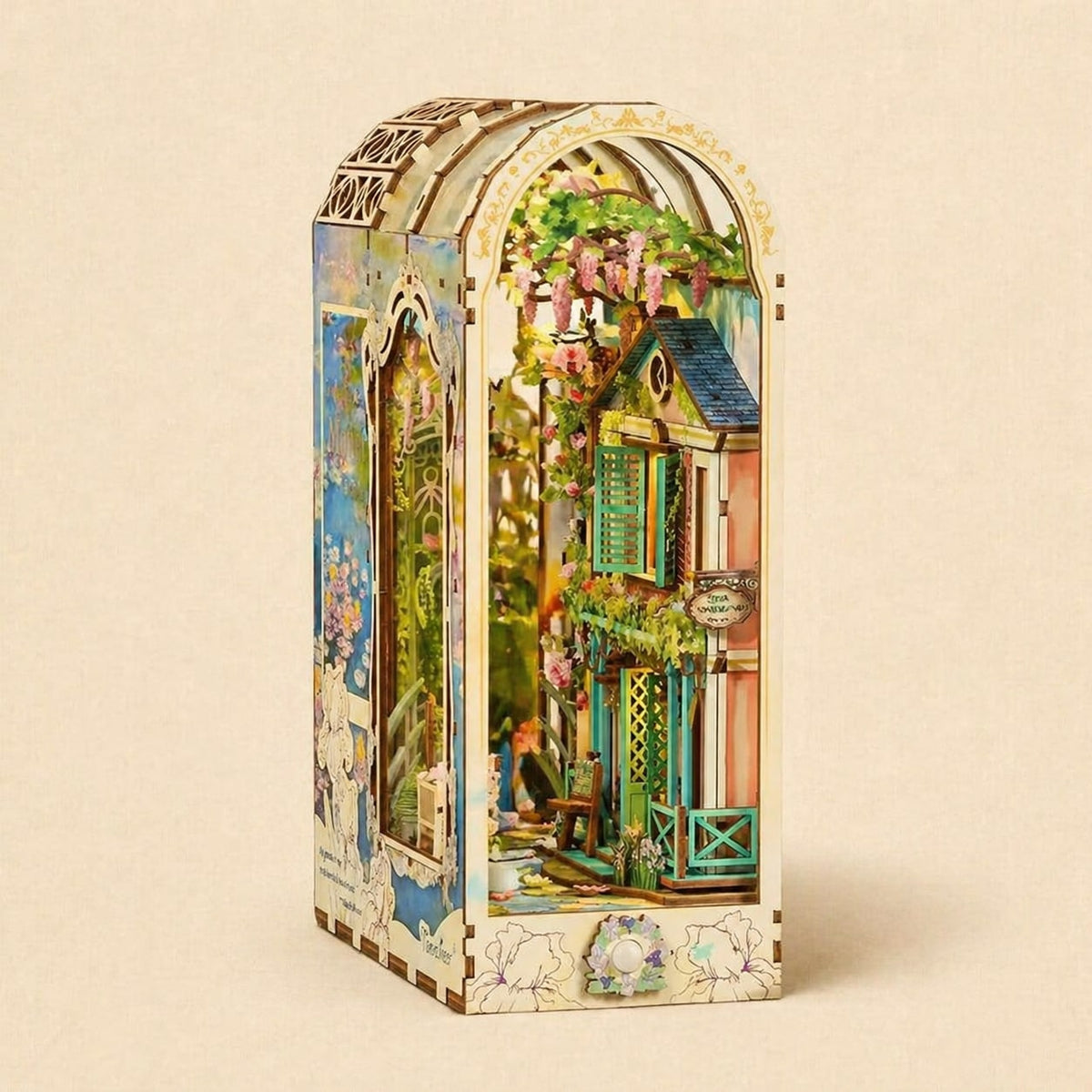 Book Nook - Le Jardin de Giverny · book nook japonais · packshot premium · Nookora