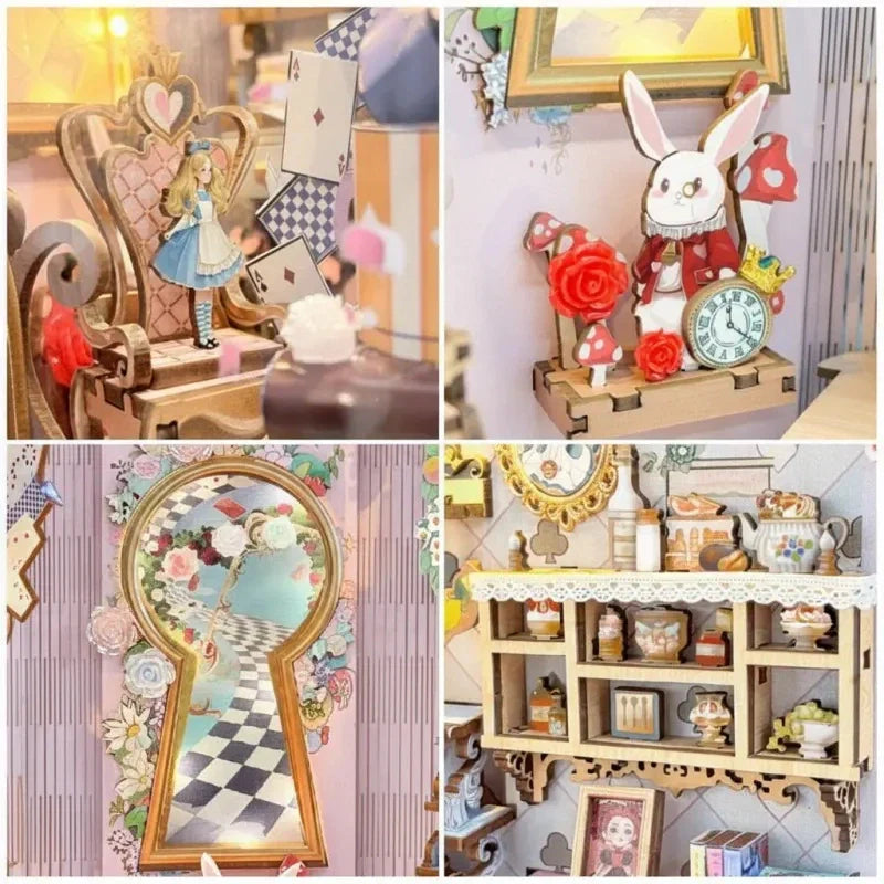 Book Nook - Le Journal du Goûter d'Alice · book nook · Nookora