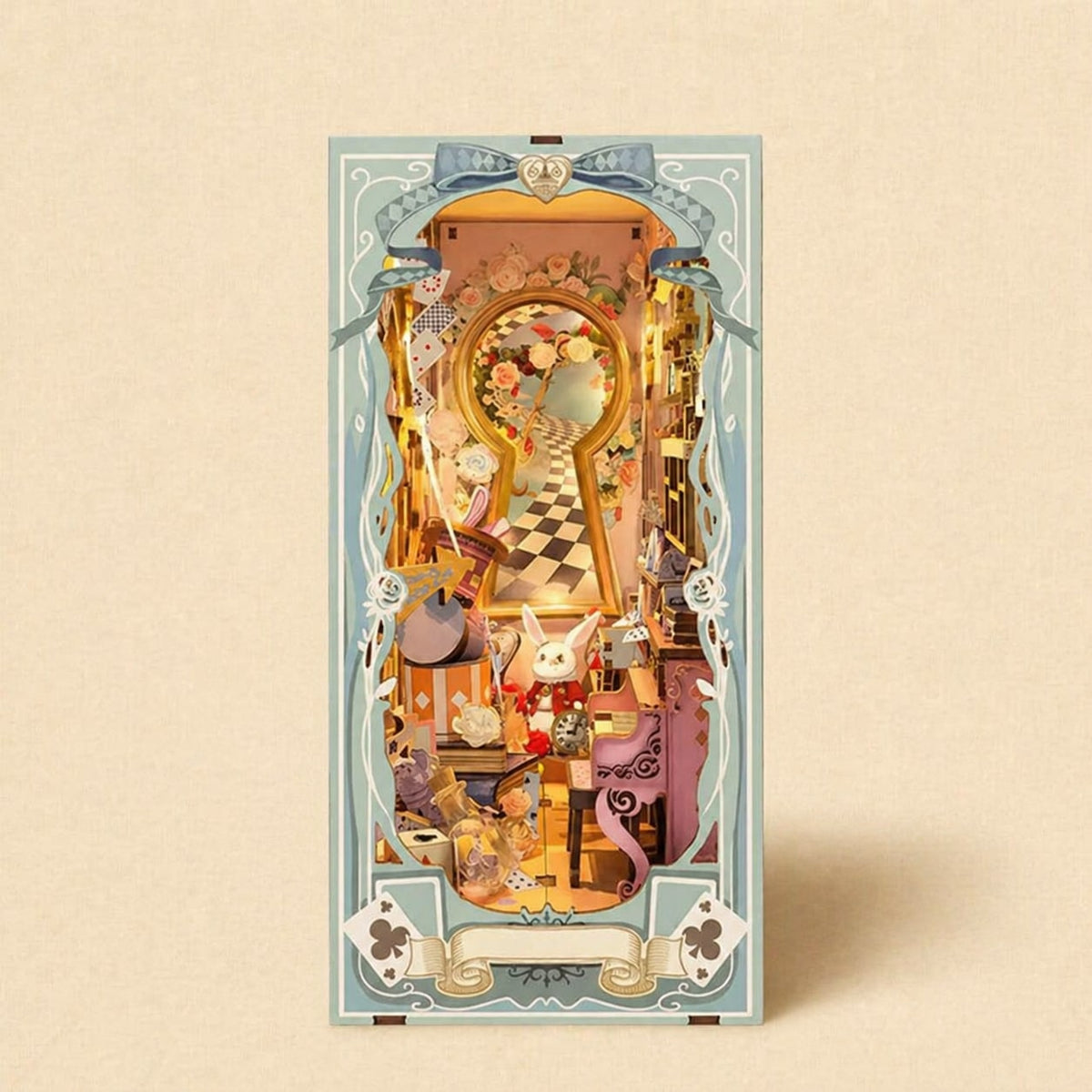 Book Nook - Le Journal du Goûter d'Alice · book nook japonais · packshot premium · Nookora