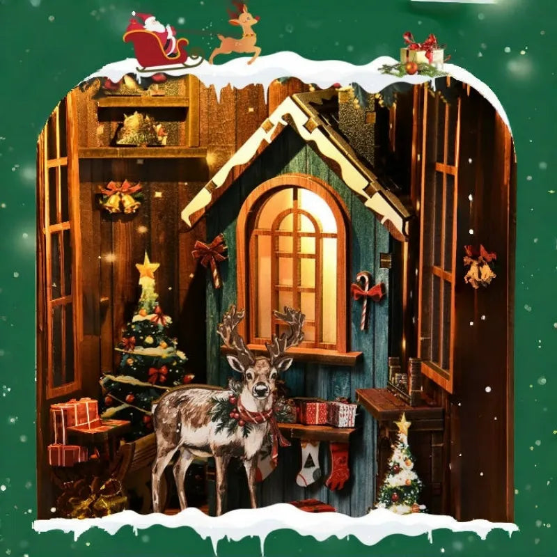 Book Nook - Le Pavillon du Royaume des Neiges · book nook · Nookora