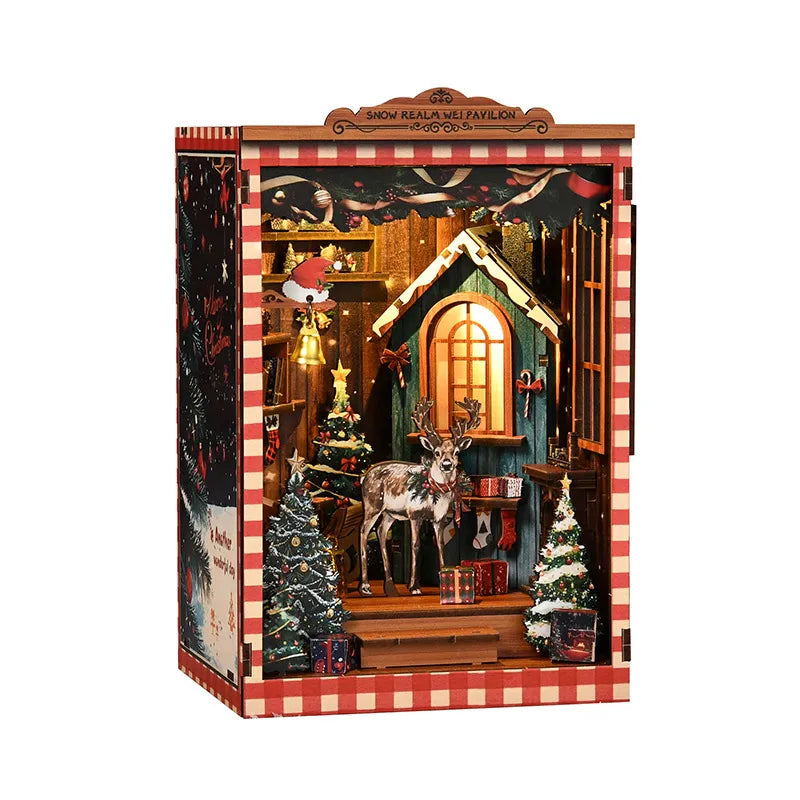 Book Nook - Le Pavillon du Royaume des Neiges · book nook · Nookora