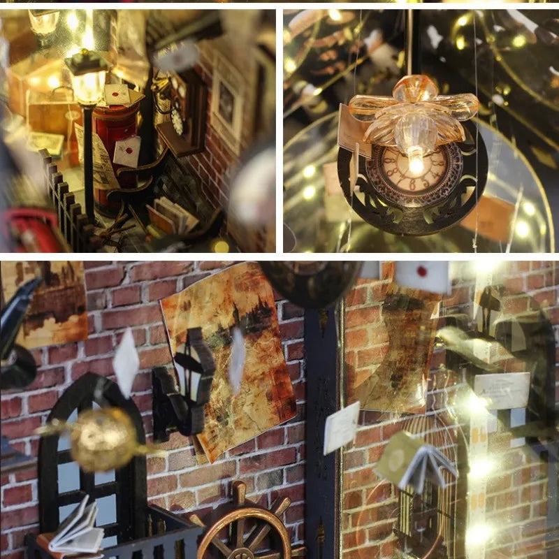 Book Nook - Le Quai du Train Fantastique · book nook · Nookora