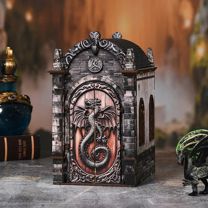 Book Nook - Le Repaire du Dragon · book nook · Nookora