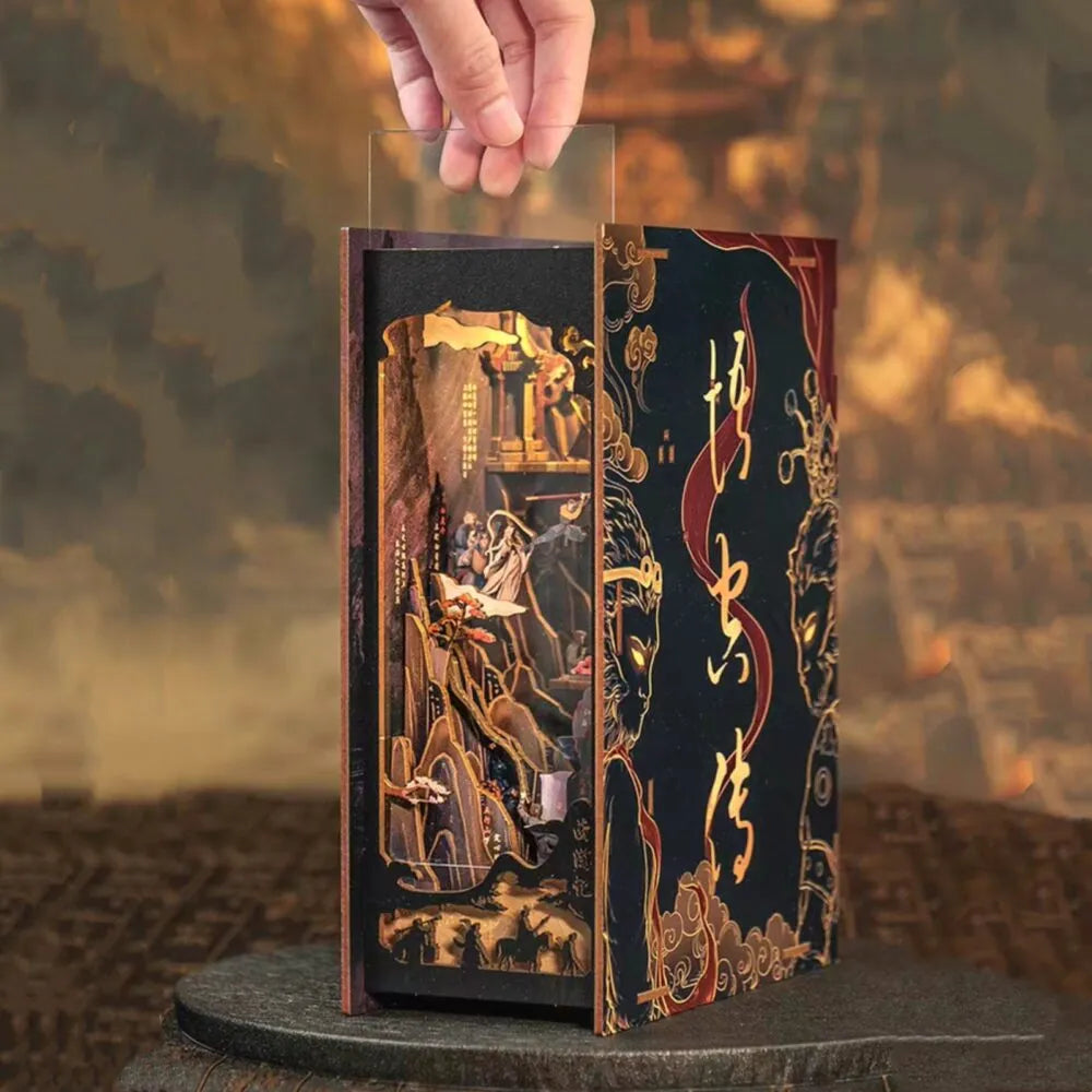 Book Nook - Le Roi Singe · Wukong · book nook · Nookora