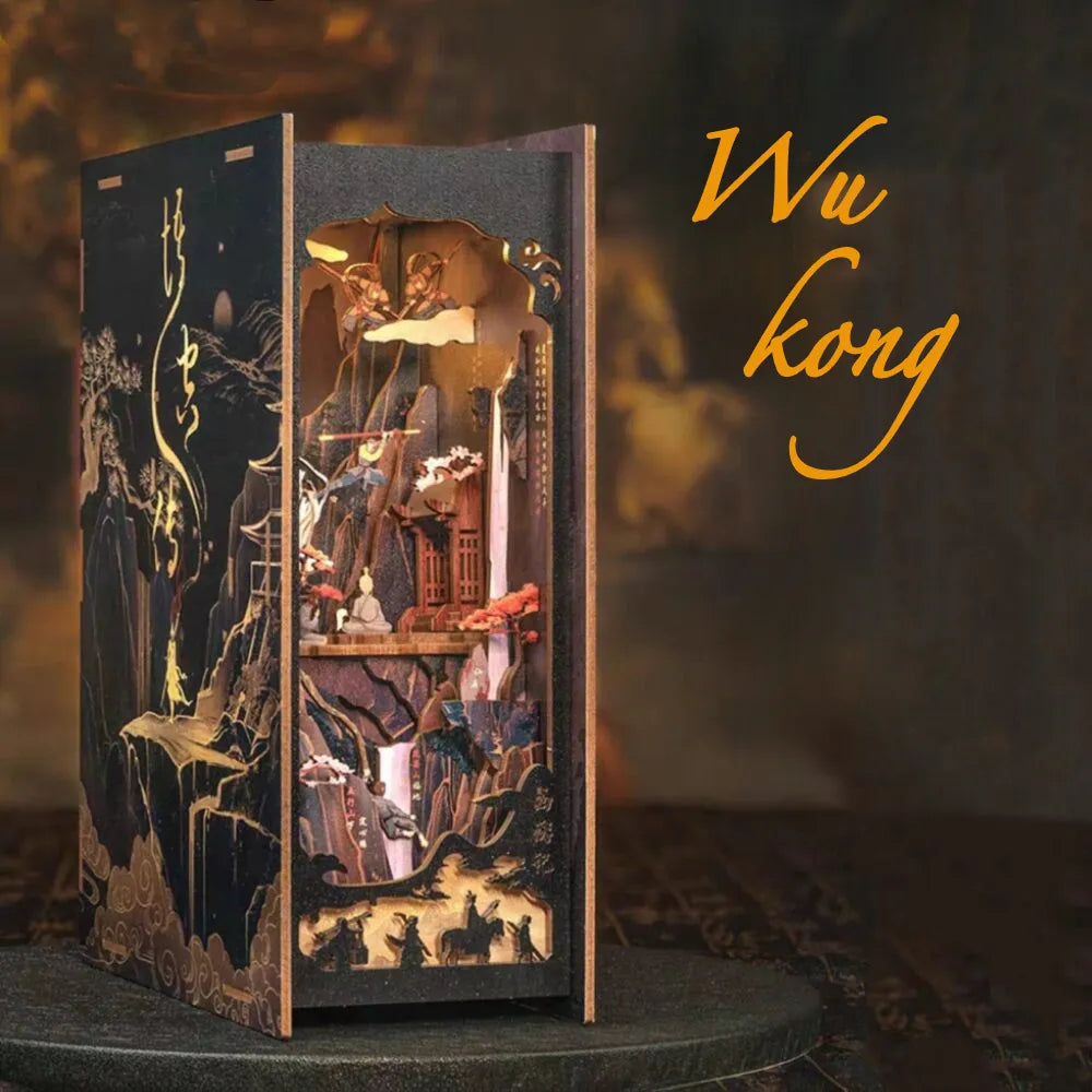 Book Nook - Le Roi Singe · Wukong · book nook · Nookora