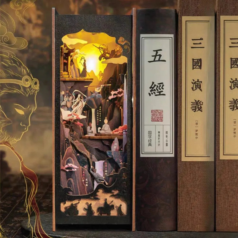 Book Nook - Le Roi Singe · Wukong · book nook · Nookora