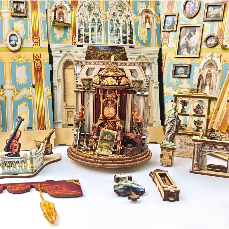 Book Nook - Le Théâtre du Pays des Rêves · book nook · Nookora