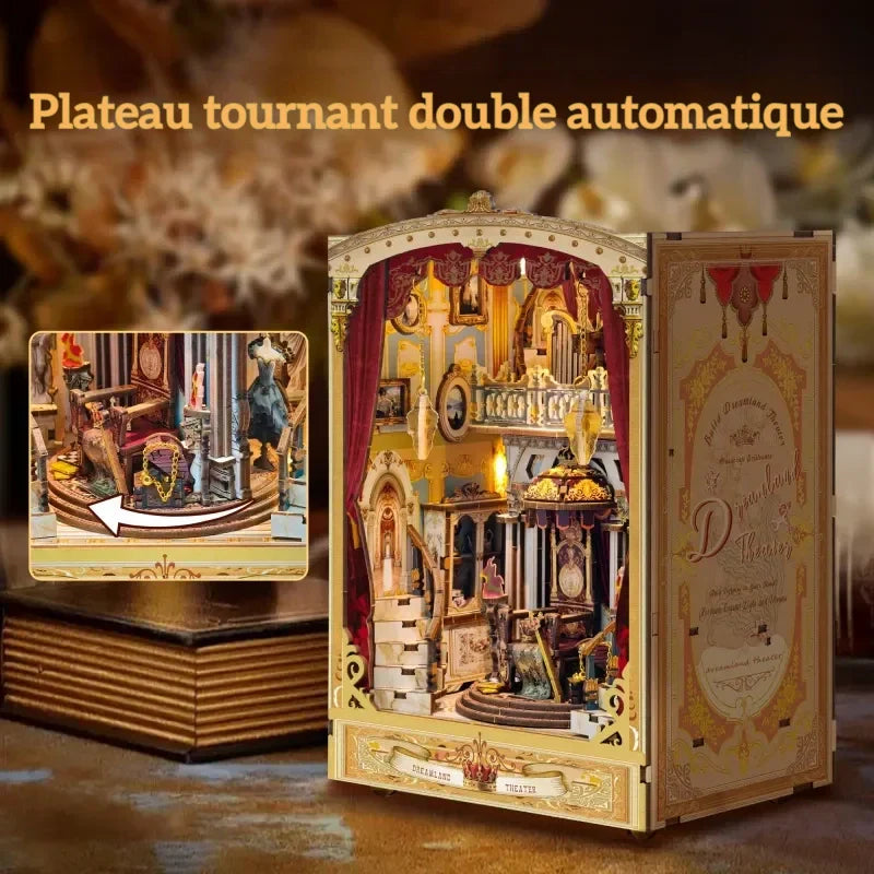 Book Nook - Le Théâtre du Pays des Rêves · book nook · Nookora