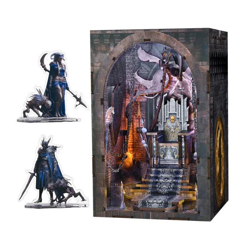 Book Nook - Le Trône d'Os · book nook · Nookora