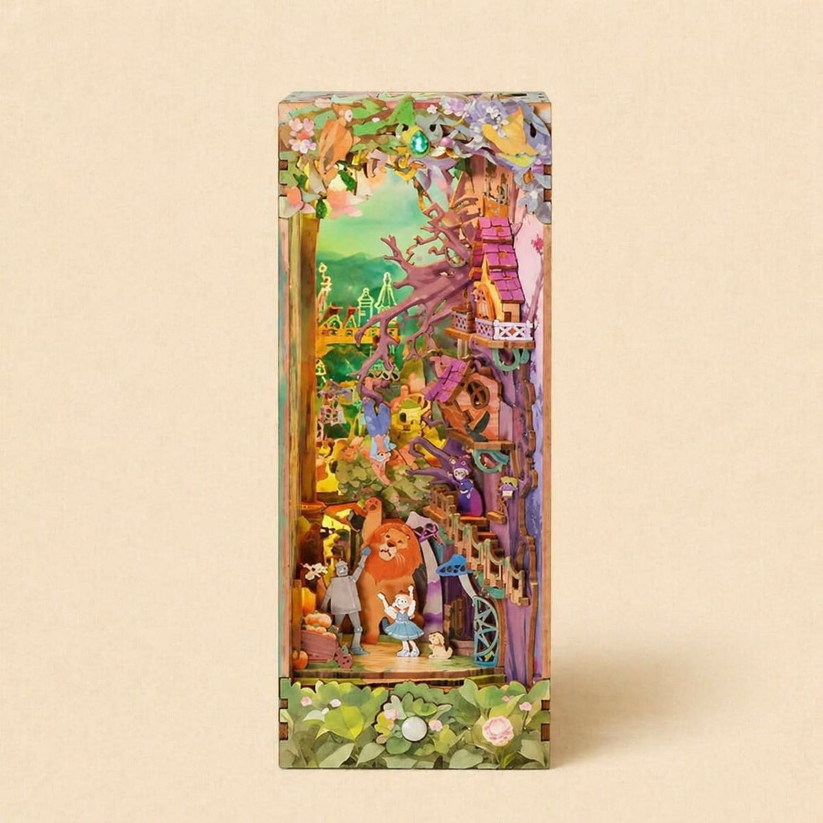 Book Nook - Le Voyage de Dorothy · book nook japonais · packshot premium · Nookora