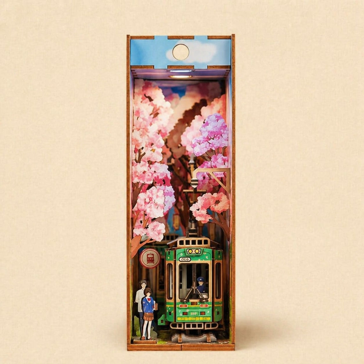 Book Nook - Le Voyage des Sakuras · book nook japonais · packshot premium · Nookora