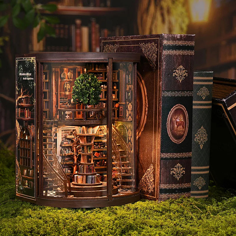 Book Nook - Les Anneaux du Savoir · book nook · Nookora