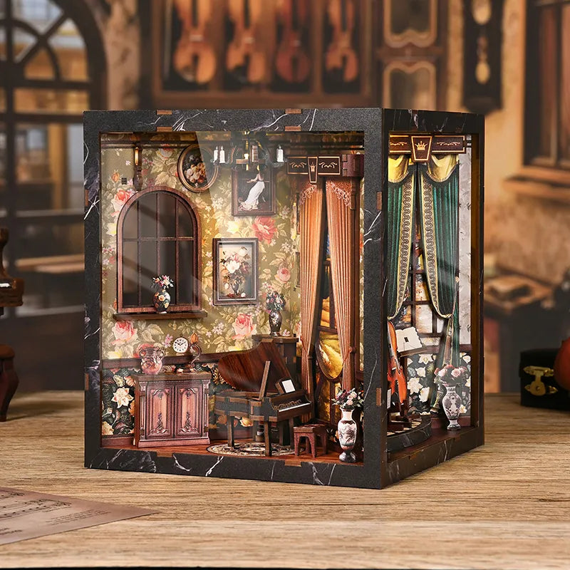 Book Nook - Mélodie d'Europe · book nook · Nookora