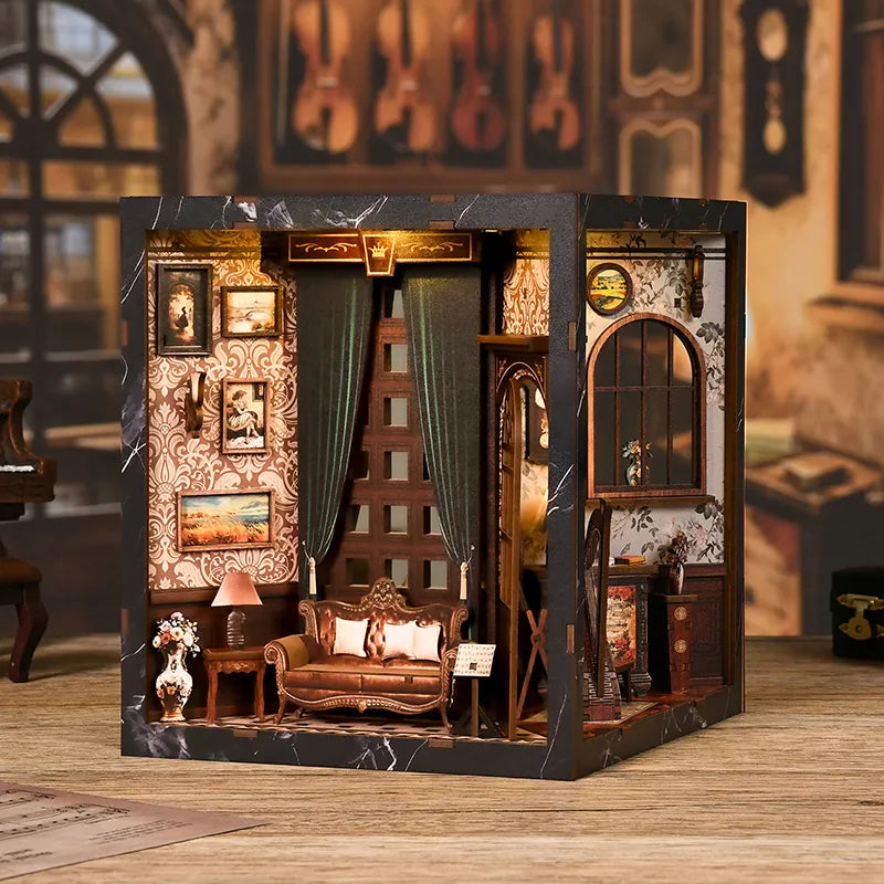 Book Nook - Mélodie d'Europe · book nook · Nookora