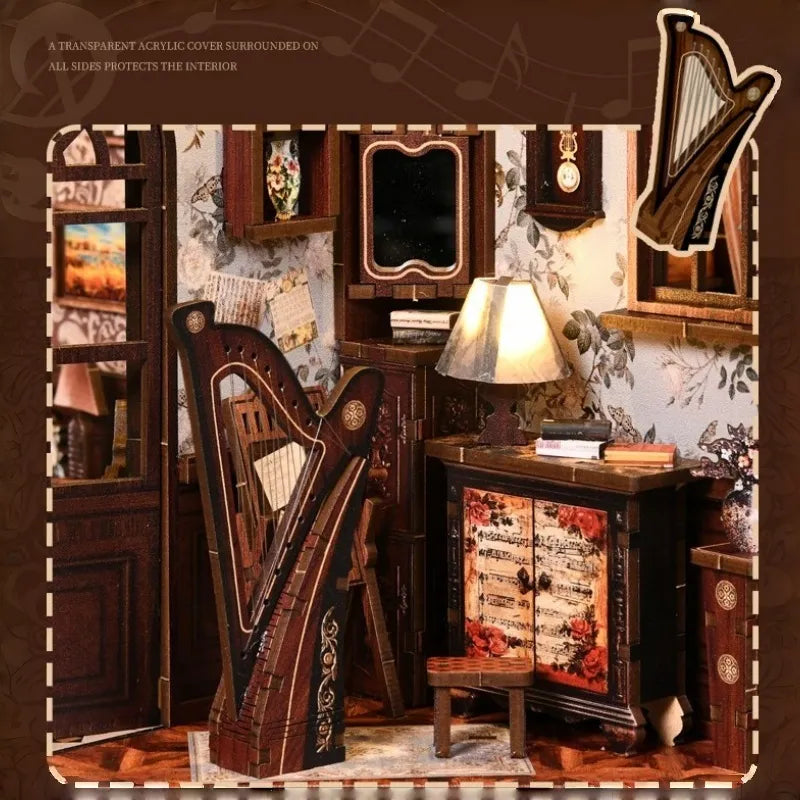 Book Nook - Mélodie d'Europe · book nook · Nookora