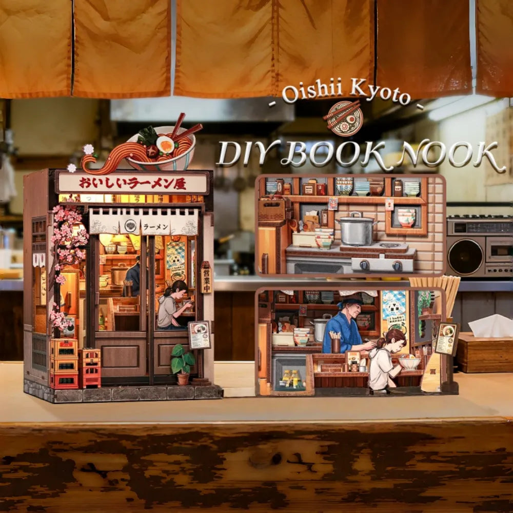 Book Nook - Oishii Kyoto · ruelle gourmande · book nook · Nookora