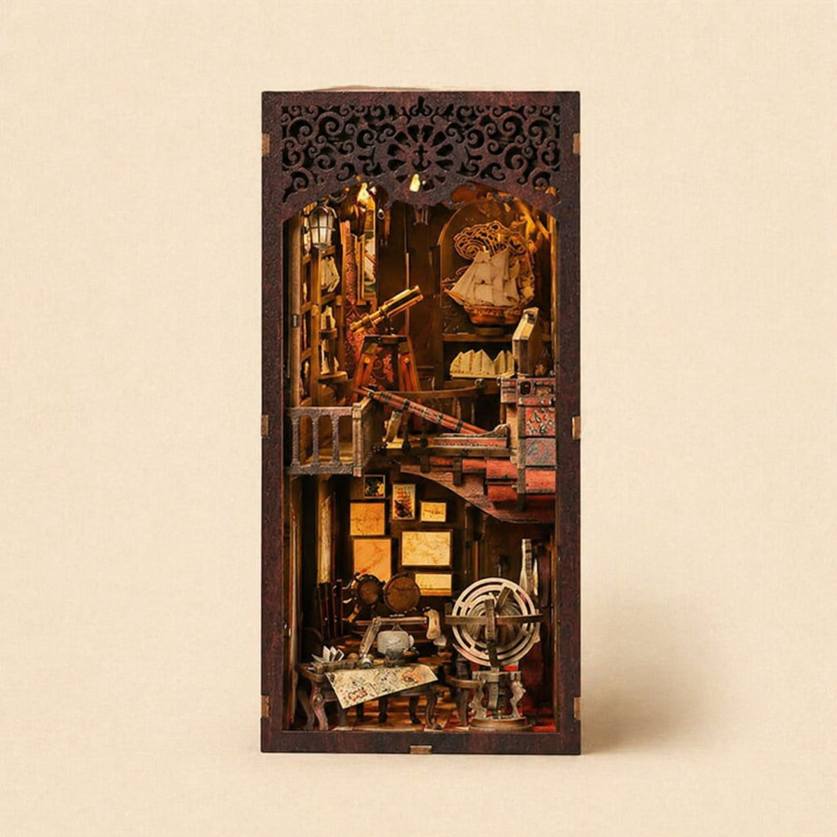 Book Nook - Souvenirs de Voyage · book nook jardin · packshot premium · Nookora